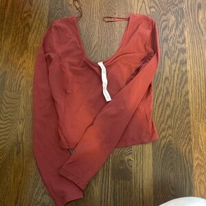 Maroon Lululemon Long Sleeve